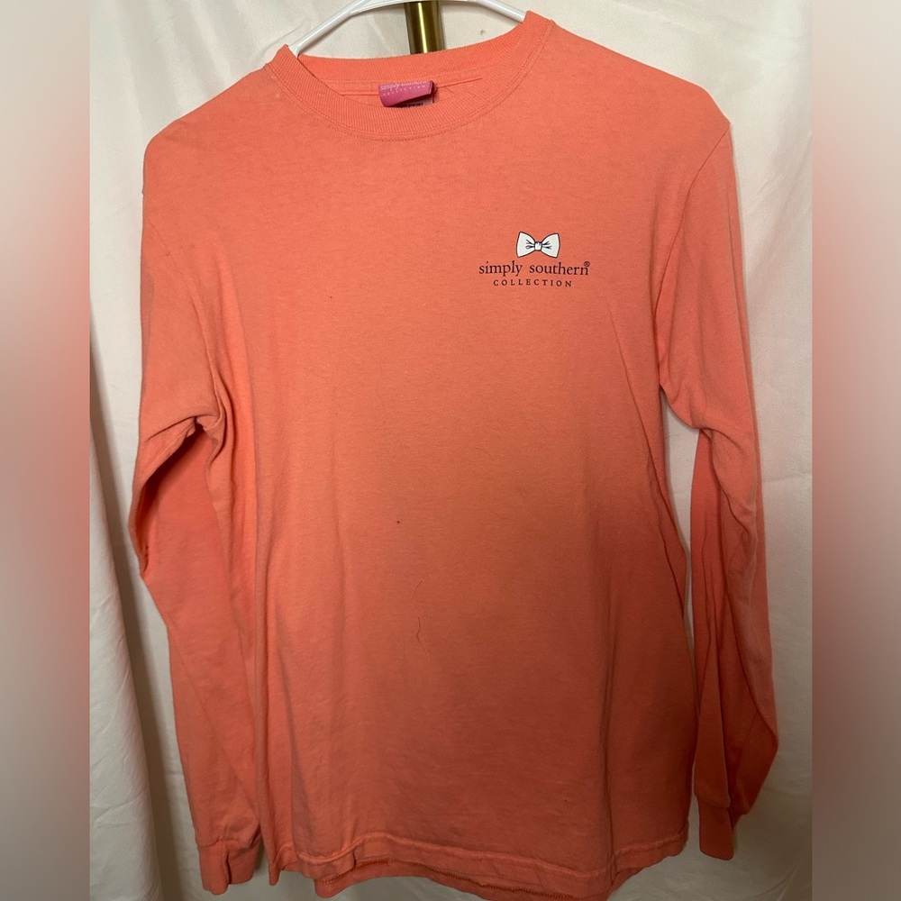 Simply Southern Best Friends Long Sleeve Tee Size S
